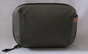 Pgytech Mini Tech Pouch von vorne und Reißverschluss geschlossen
